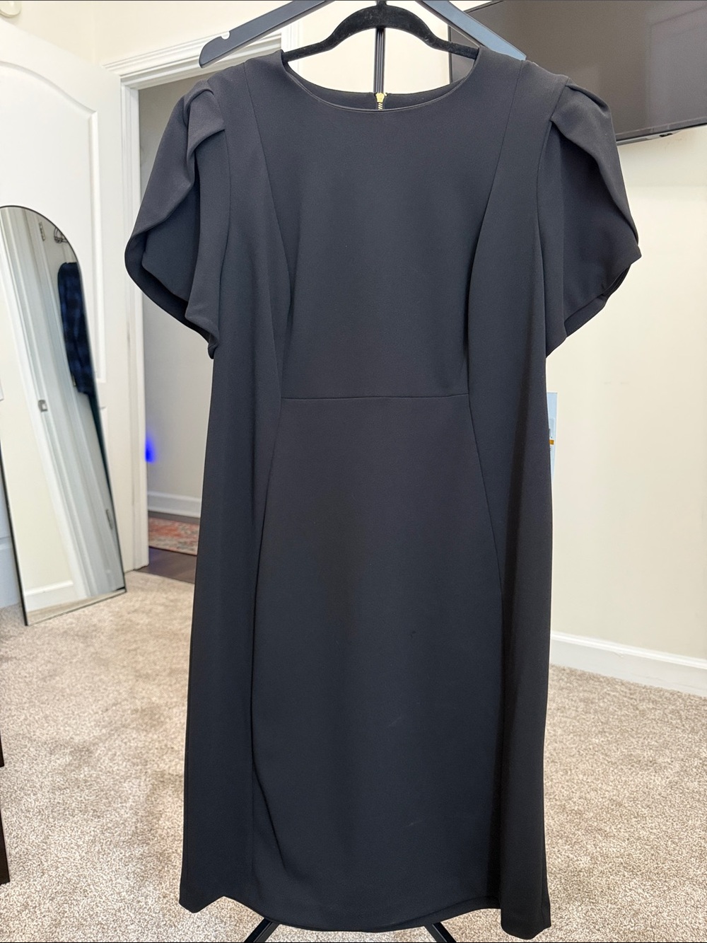Classic Black Women's Shift Dress